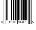 Barcode Image for UPC code 041000944475