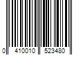 Barcode Image for UPC code 0410010523480