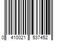 Barcode Image for UPC code 0410021537452