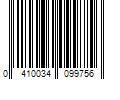 Barcode Image for UPC code 0410034099756