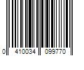 Barcode Image for UPC code 0410034099770