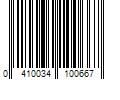 Barcode Image for UPC code 0410034100667