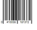 Barcode Image for UPC code 0410038181372