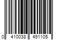 Barcode Image for UPC code 0410038491105