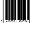 Barcode Image for UPC code 0410038491204