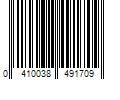 Barcode Image for UPC code 0410038491709