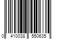 Barcode Image for UPC code 0410038550635