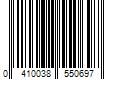 Barcode Image for UPC code 0410038550697