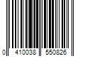 Barcode Image for UPC code 0410038550826