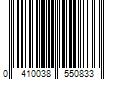 Barcode Image for UPC code 0410038550833