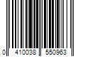 Barcode Image for UPC code 0410038550963