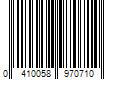 Barcode Image for UPC code 0410058970710