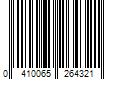 Barcode Image for UPC code 0410065264321