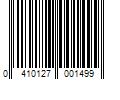 Barcode Image for UPC code 0410127001499