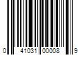 Barcode Image for UPC code 041031000089