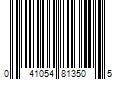 Barcode Image for UPC code 041054813505