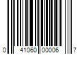 Barcode Image for UPC code 041060000067