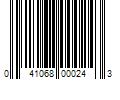 Barcode Image for UPC code 041068000243