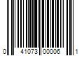 Barcode Image for UPC code 041073000061