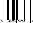 Barcode Image for UPC code 041083000075