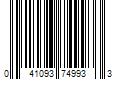 Barcode Image for UPC code 041093749933