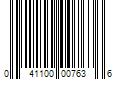 Barcode Image for UPC code 041100007636