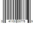 Barcode Image for UPC code 041100007759