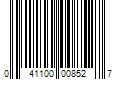 Barcode Image for UPC code 041100008527