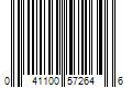 Barcode Image for UPC code 041100572646