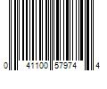 Barcode Image for UPC code 041100579744