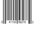 Barcode Image for UPC code 041100582782