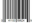 Barcode Image for UPC code 041100595249