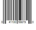 Barcode Image for UPC code 041100598790