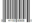 Barcode Image for UPC code 041100808080