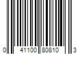 Barcode Image for UPC code 041100808103