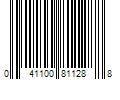 Barcode Image for UPC code 041100811288