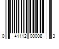 Barcode Image for UPC code 041112000083