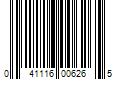 Barcode Image for UPC code 041116006265