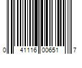 Barcode Image for UPC code 041116006517