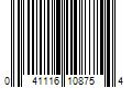 Barcode Image for UPC code 041116108754