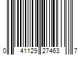 Barcode Image for UPC code 041129274637