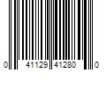 Barcode Image for UPC code 041129412800