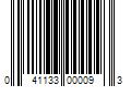 Barcode Image for UPC code 041133000093