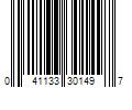 Barcode Image for UPC code 041133301497