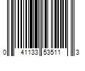 Barcode Image for UPC code 041133535113