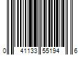 Barcode Image for UPC code 041133551946