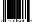 Barcode Image for UPC code 041137005490