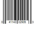 Barcode Image for UPC code 041143029053