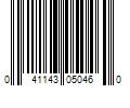 Barcode Image for UPC code 041143050460