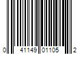 Barcode Image for UPC code 041149011052